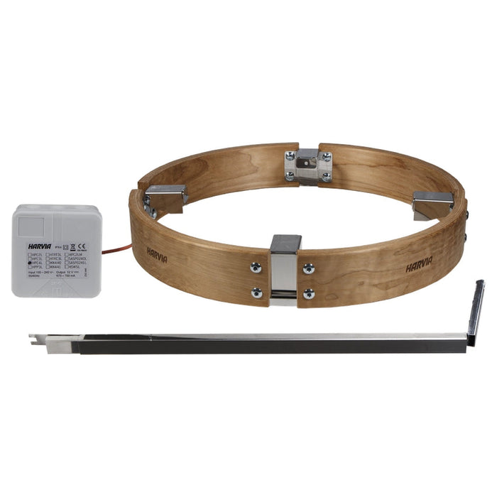 Harvia HPCU4L - Safety Railing w/ LED-Lighting for Cilindro Half Series 10.5kW Sauna Heater