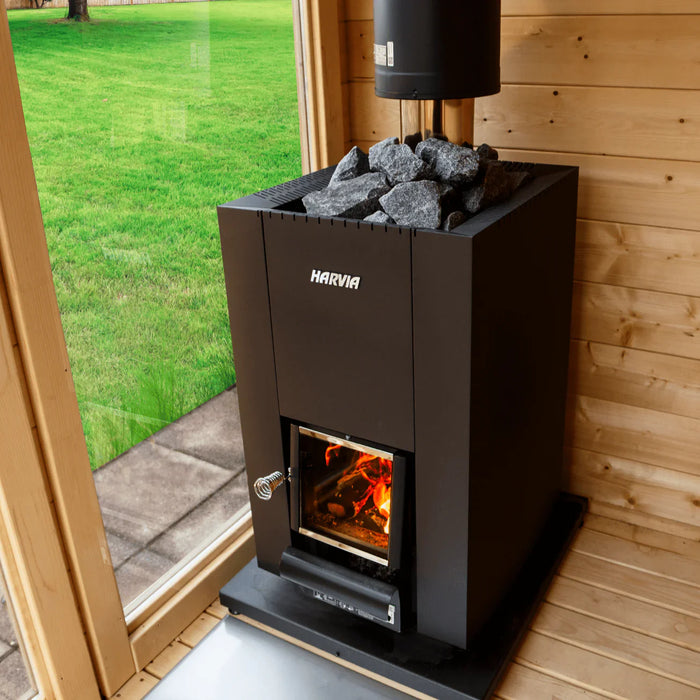 Harvia Linear 16 Wood Burning Sauna Stove