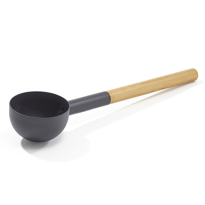 Kolo Sauna Bucket & Ladle - Straight Handle - Black