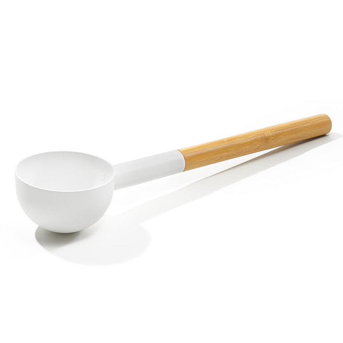 Kolo Sauna Bucket & Ladle - Curved Handle - White