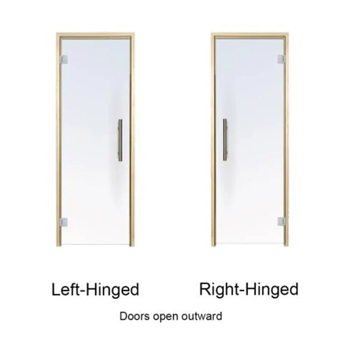 Aspen Frame Clear Glass Sauna Door 36X81