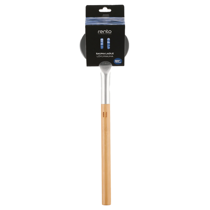 Rento Aluminum Bamboo Sauna Ladle