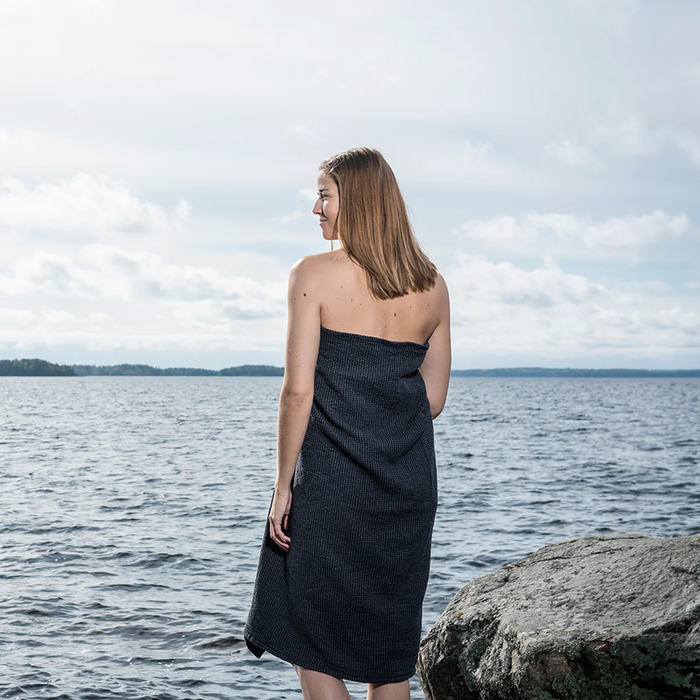 Rento Kenno Bath Towel, Grey