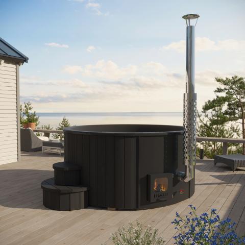 SaunaLife Model S4N Wood Burning Hot Tub