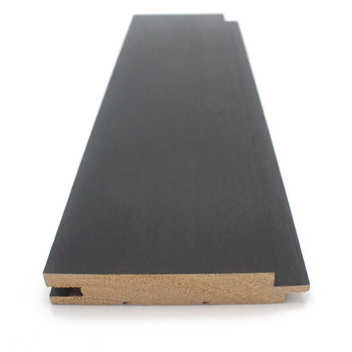 Premium Aspen Midnight Black 1x4 T&G STS4 Sauna Wall Cladding