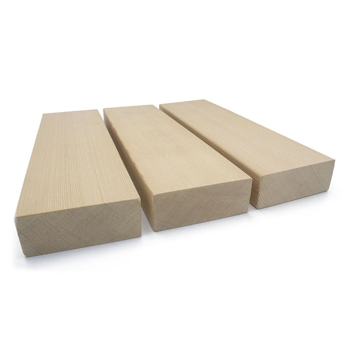 Premium Hemlock 2x4 VG S4SEE Sauna Bench Material