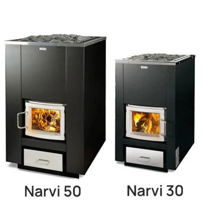 Narvi 50 50kW Wood Burning Sauna Stove