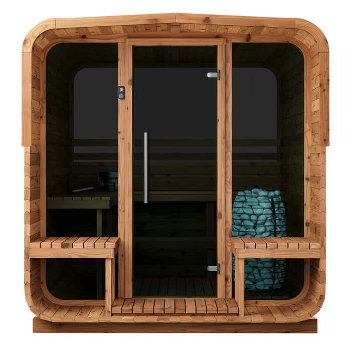 Thermory NO 40 Square Sauna Kit With Window