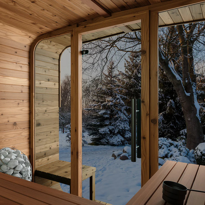 Thermory NO 42 Square Sauna Kit With Window