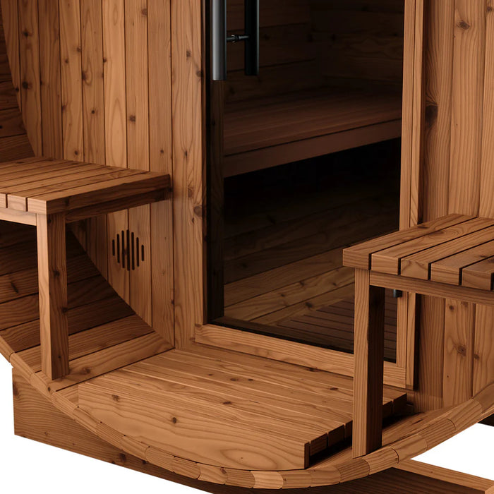 Thermory NO 61 DIY Barrel Sauna Kit With Window
