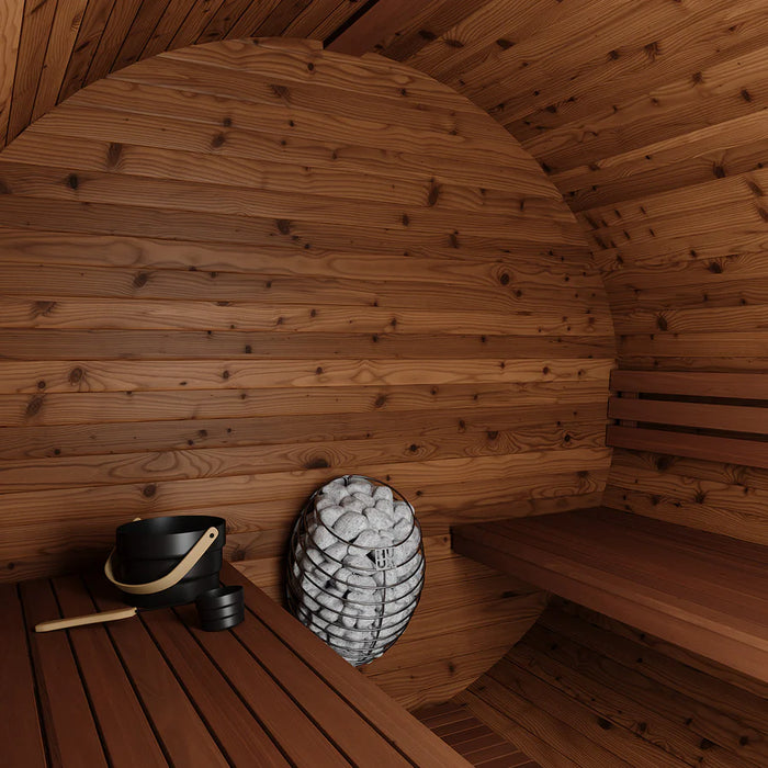 Thermory NO 61 DIY Barrel Sauna Kit With Window
