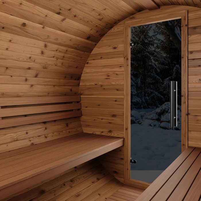 Thermory NO 62 DIY Barrel Sauna Kit With Window