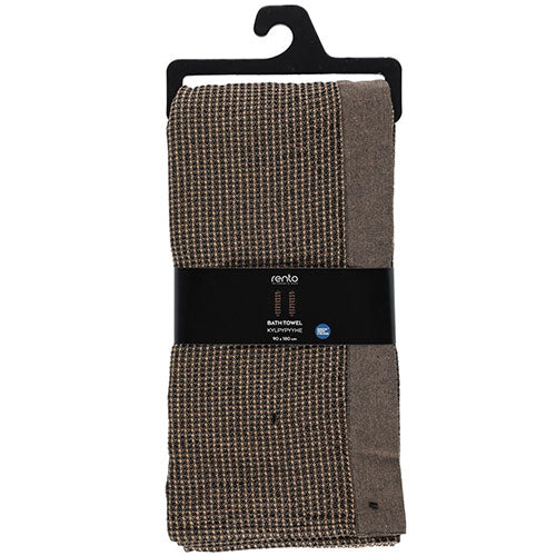 Rento Kenno Bath Towel, Brown