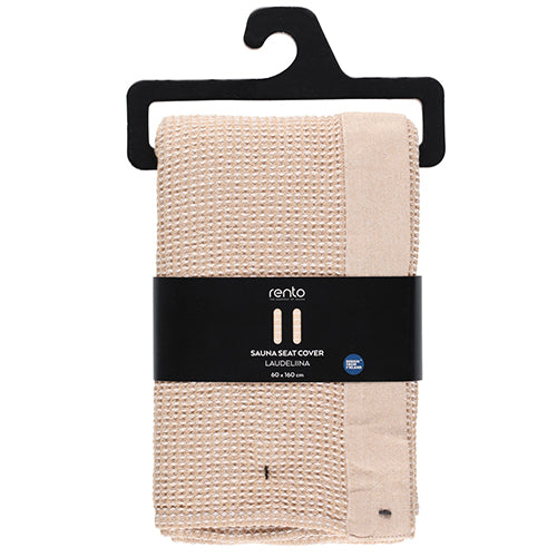 Rento Long Kenno Sauna Seat Cover, Beige