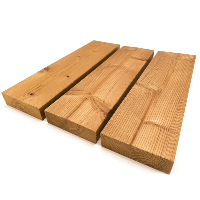 ProSaunas Thermo-Spruce 2x4 S4SEE SHP Sauna Bench Material