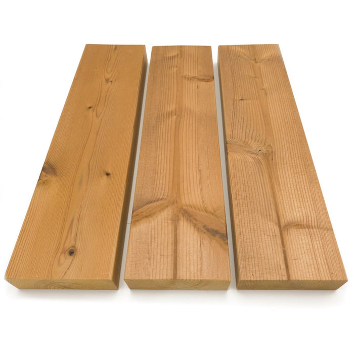 ProSaunas Thermo-Spruce 2x4 S4SEE SHP Sauna Bench Material